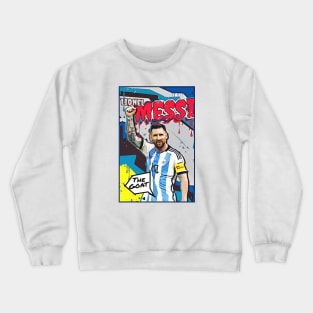 Messi a real goat Crewneck Sweatshirt